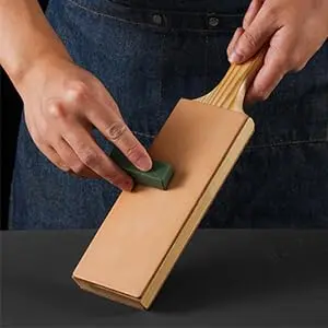 Angerstone Oversize Double Sided Leather Strop Kit (3" Knife Leather) | Razor Sharp Knives & Woodcarving Tools - view 7