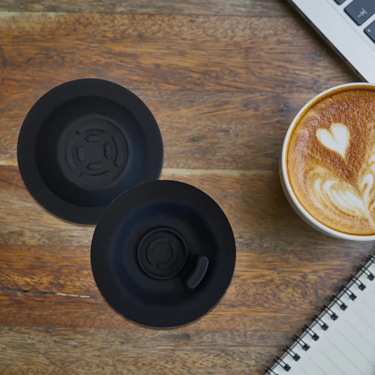 USEAMIE Espresso Backflush Cleaning Disc for Breville Espresso Machines 54mm | Compatible with Tablets, Reusable Silicone, 2 Pack - view 5