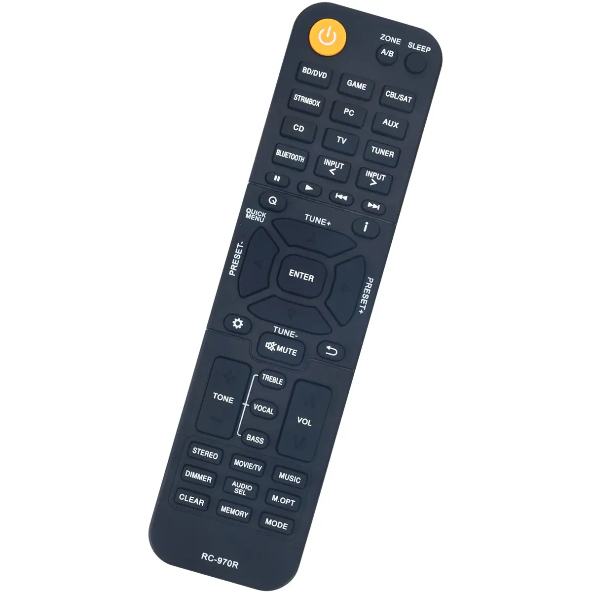 WINFLIKE RC-970R Replacement Remote Control for Onkyo AV Receiver TX-SR393 HT-R398 - view 5