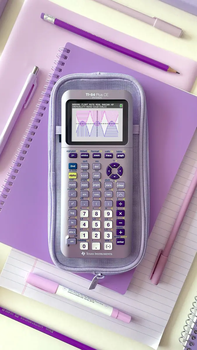 Texas Instruments TI-84 Plus CE Python Enhanced Graphing Calculator, 2.8-inch Display | 220V Compatible - view 8
