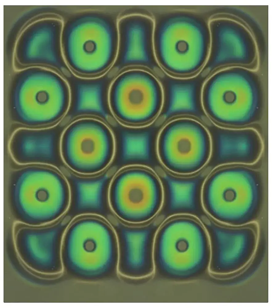 metisinno Magnetic Field Viewing Film 10.16cm x 10.16cm (4"x4") | Visualise Magnetic Flux Patterns - main product image