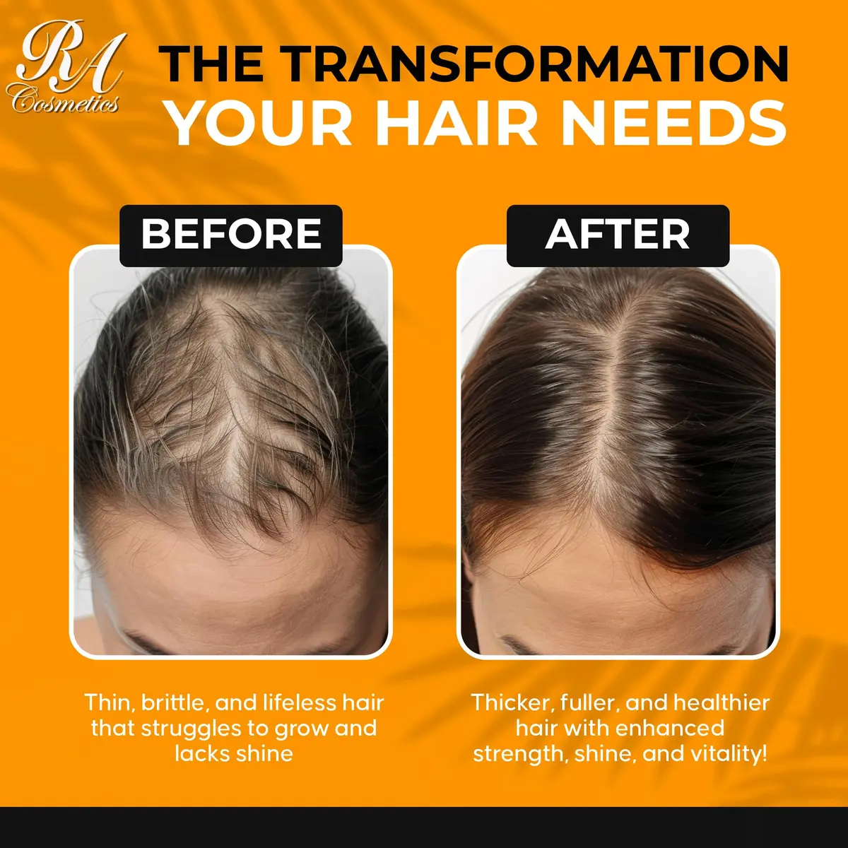 RA COSMETICS Batana Hair Oil 16 oz | Natural, Unrefined, Moisturizing & Strengthening Hair Oil for All Hair Types - view 9