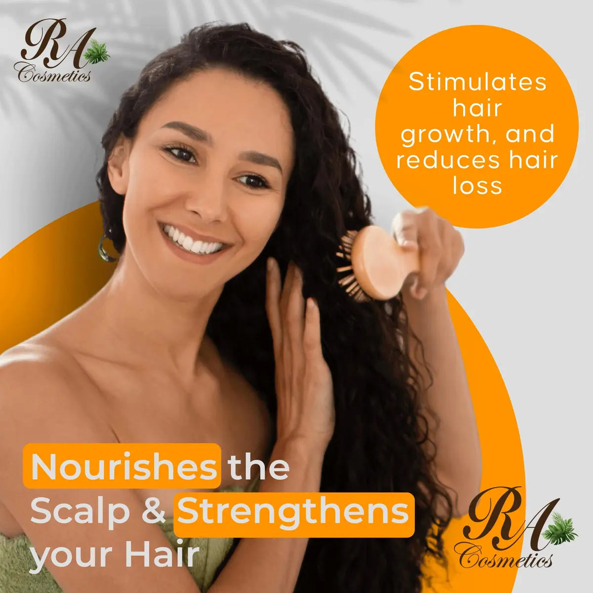 RA COSMETICS Batana Hair Oil 16 oz | Natural, Unrefined, Moisturizing & Strengthening Hair Oil for All Hair Types - view 4