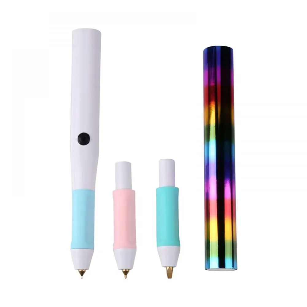 CYFUN DESIGN Heat Foil Pen Set with 3 Tips & Foil Roll | USB Powered DC5V Crafting Tool for Card Making - view 9