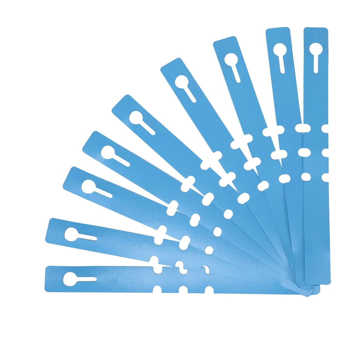 MIHEY Blue 200 Pcs Hanging Plant Tags with Marker Pen 2cm x 20cm (0.79 inch x 7.87 inch) | Durable UV-Resistant Waterproof Labels - view 3