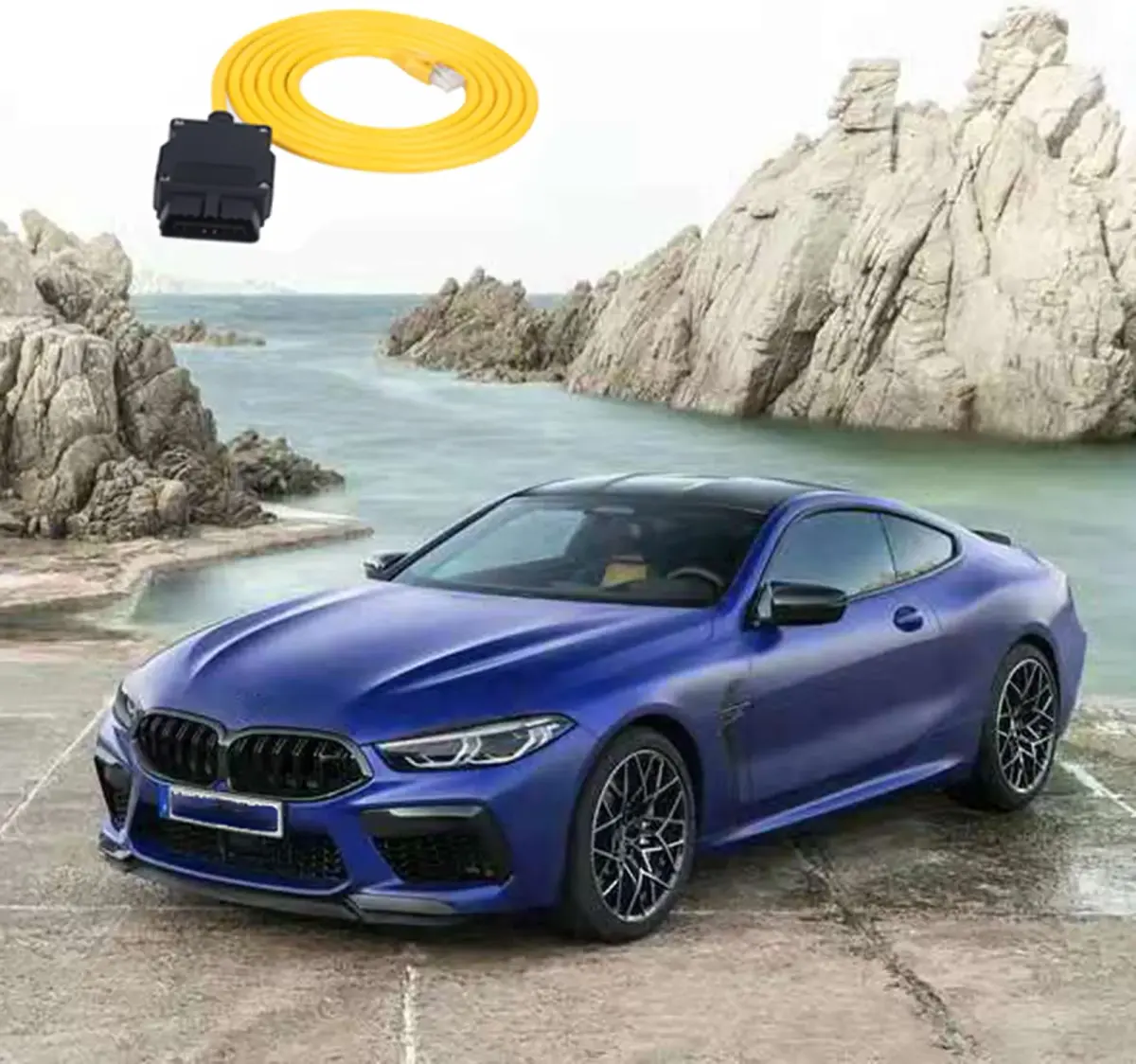 ZMURED ENET OBD to Ethernet RJ45 Cable for BMW F-Series Coding, 2M (6.6ft) - view 6