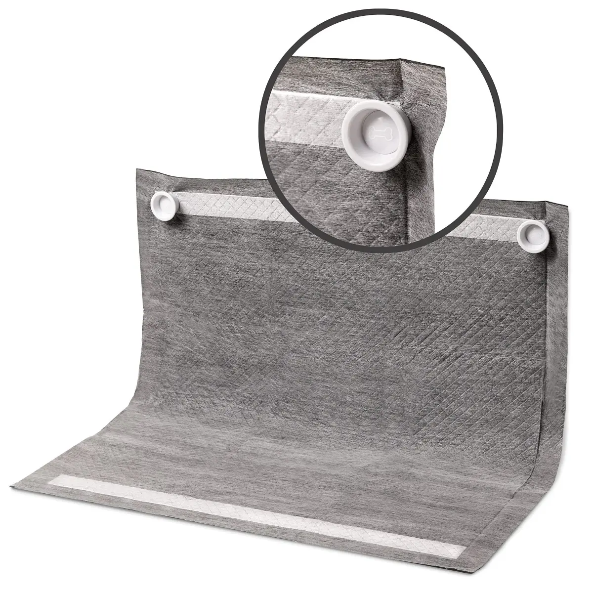 MYMOON HOME Pee PAD Holder (Pack of 2) | Magnetic Wall Mount for Puppy Training Pads - view 2