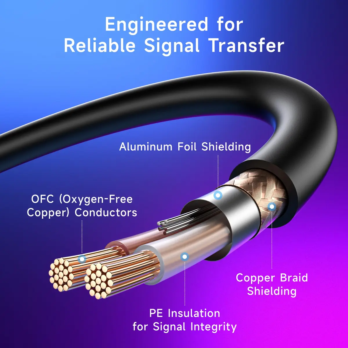 Cable Matters 2-Pack 5 Pin to 3 Pin DMX Lighting Cable, 6 Inches | Convert DMX & XLR Connectors - view 4