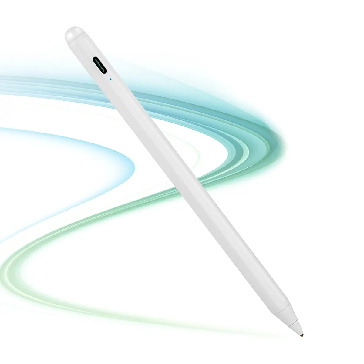 Rsepvwy Stylus Pen for iPhone 13/14/15/16 Pro Max, 1.5mm Fine Tip, White | Precision Digital Stylus for Drawing & Notes - main product image