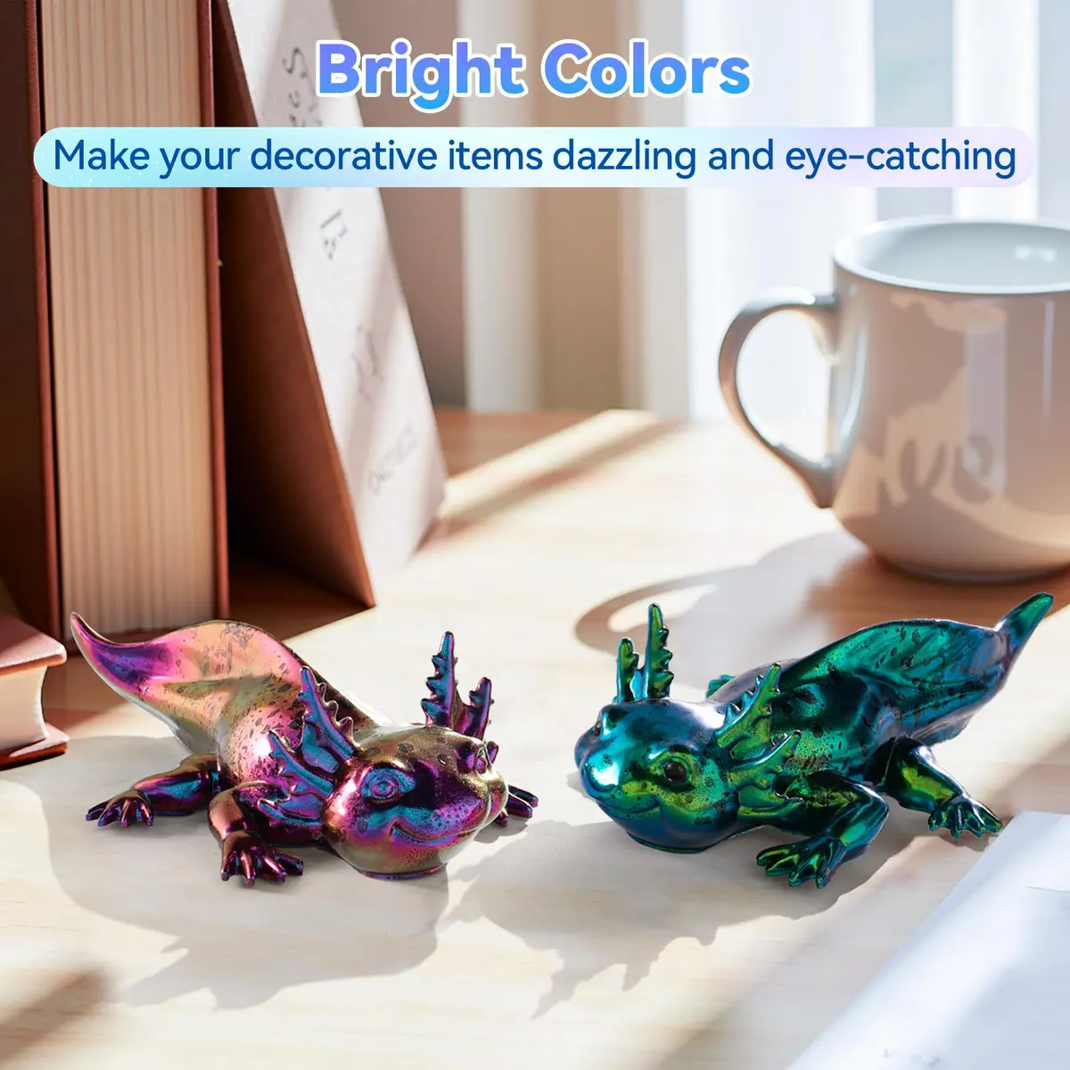 LET'S RESIN Chameleon Flakes Resin Supplies | Intense Color Shift, 5 Colors, 0.5g Each - view 3