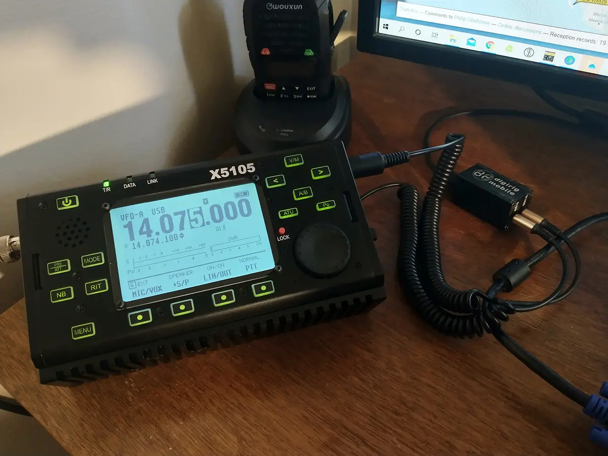 Digirig Mobile Digital Modes Interface for Amateur Radio | USB CAT, PTT & Audio Codec (1.9 Rev) - view 5