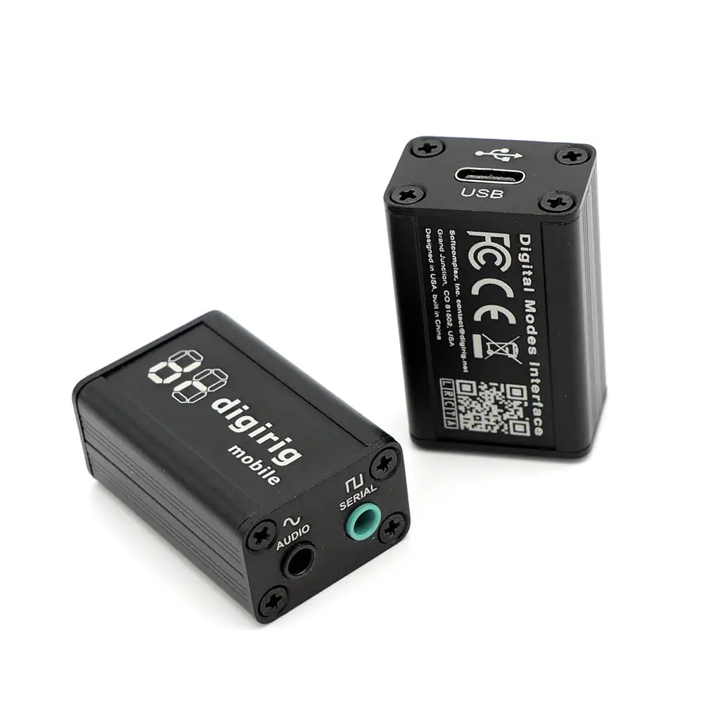 Digirig Mobile Digital Modes Interface for Amateur Radio | USB CAT, PTT & Audio Codec (1.9 Rev) - view 2