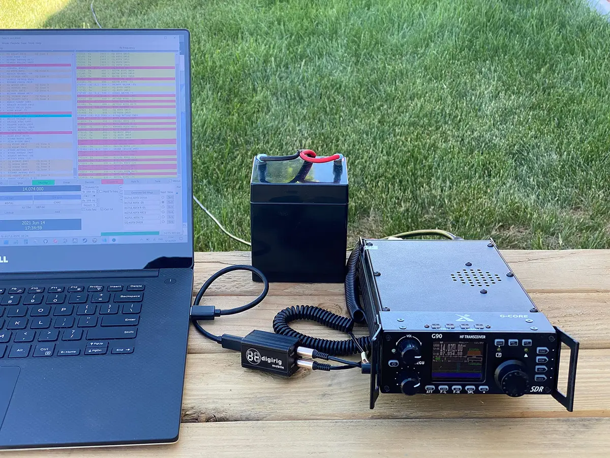 Digirig Mobile Digital Modes Interface for Amateur Radio | USB CAT, PTT & Audio Codec (1.9 Rev) - view 4