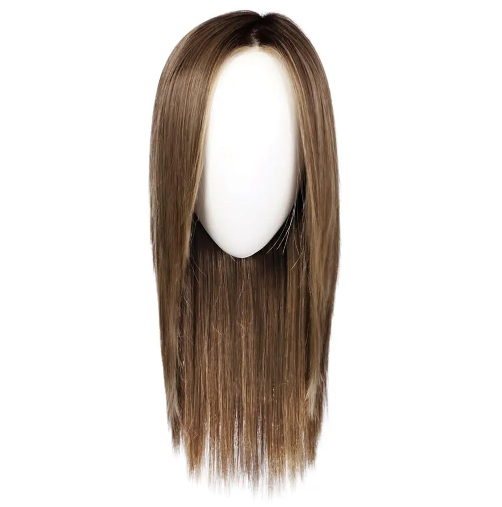 Hair u wear Raquel Welch Women's Layered Long Brown Wig, WELL PLAYED | Edgy Jagged Layers, Heat-Friendly Synthetic Fiber - main product image