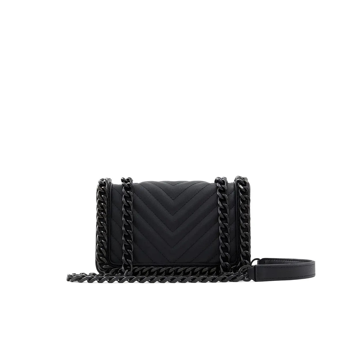 ALDO Mini Greenwald Crossbody Bag Black 19.5cm (7.6'' L x 2.7'' W x 8.5'' H) - main product image