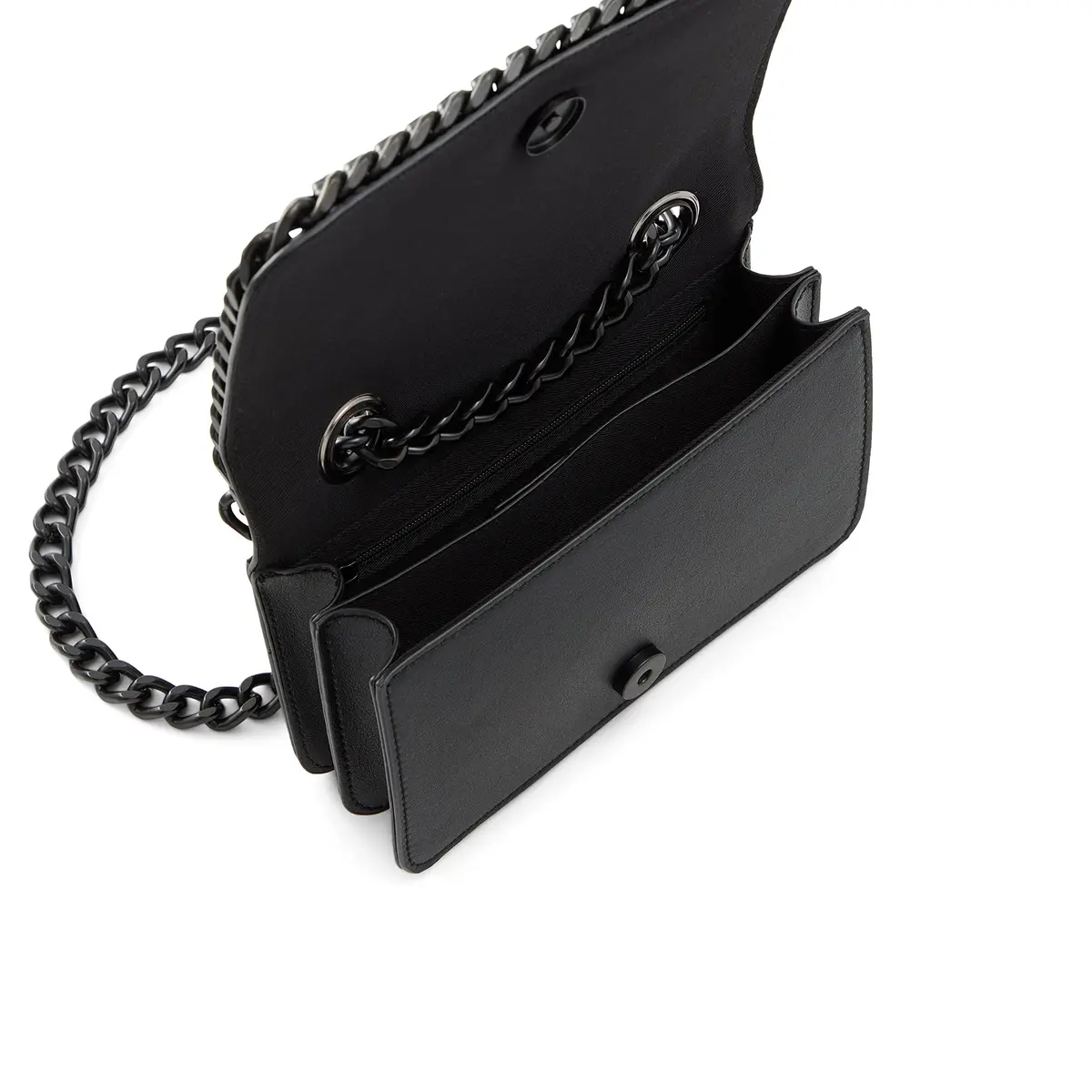 ALDO Mini Greenwald Crossbody Bag Black 19.5cm (7.6'' L x 2.7'' W x 8.5'' H) - view 5