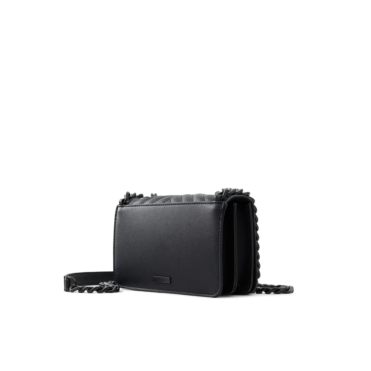 ALDO Mini Greenwald Crossbody Bag Black 19.5cm (7.6'' L x 2.7'' W x 8.5'' H) - view 4