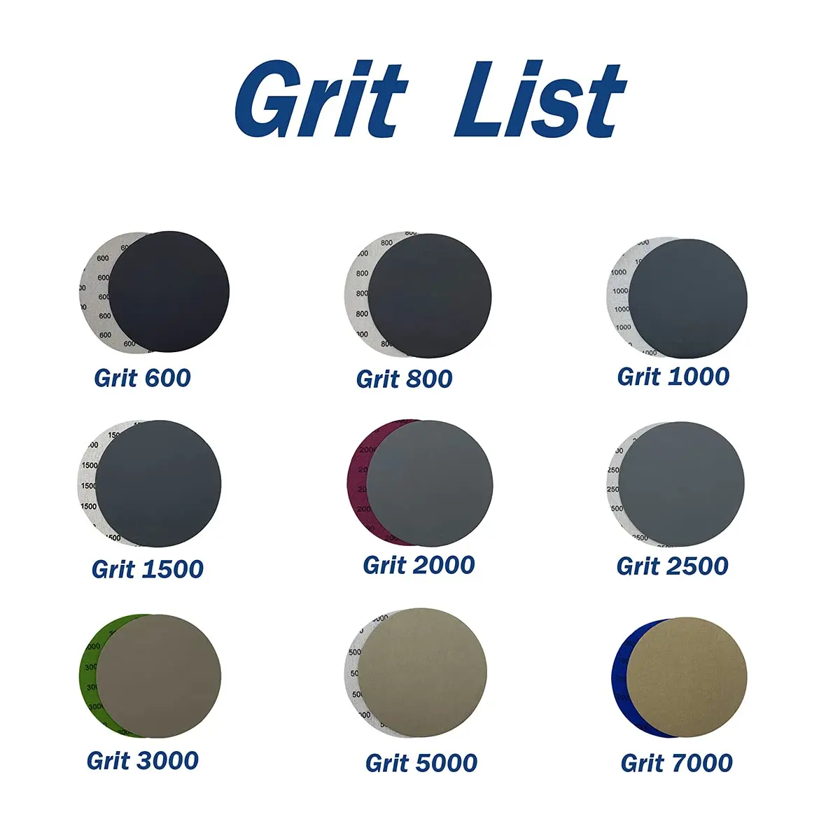 AutKerige 6 Inch Wet Dry Sandpaper Set | Assorted Grit 1000-5000 for Auto, Wood, Metal - view 6