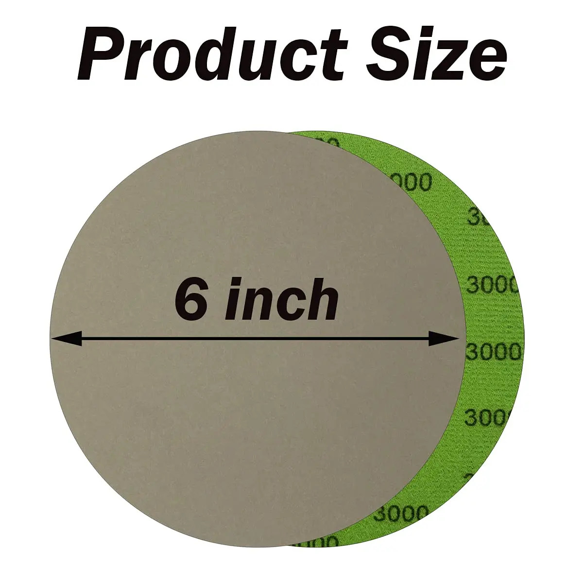 AutKerige 6 Inch Wet Dry Sandpaper Set | Assorted Grit 1000-5000 for Auto, Wood, Metal - view 3