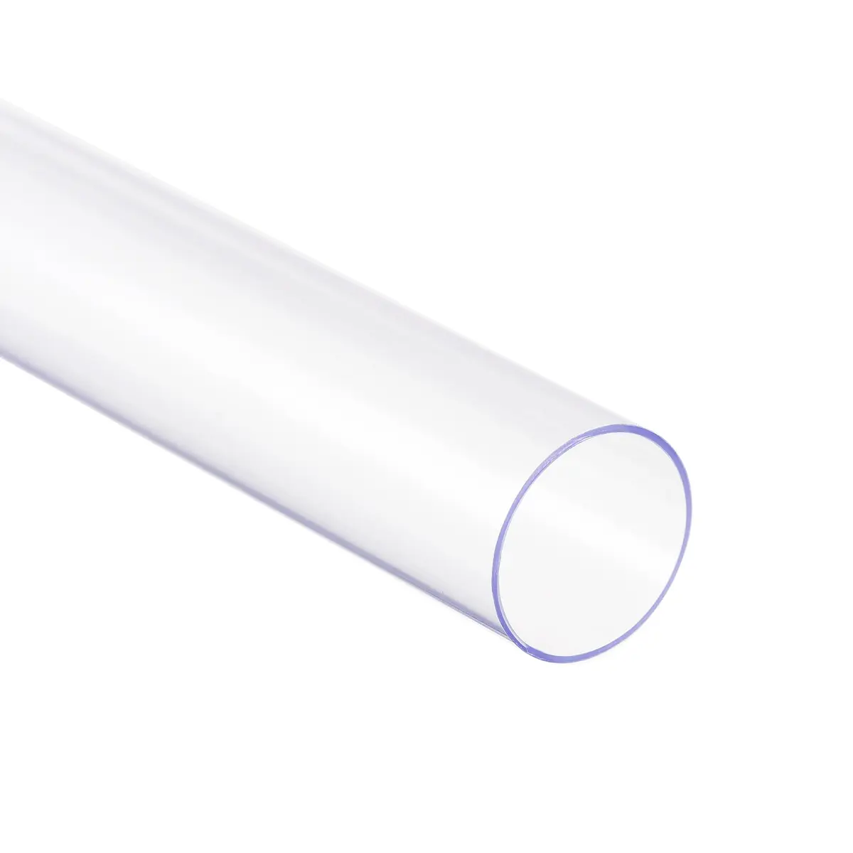 uxcell Rigid Clear Polycarbonate Tubing 20mm ID x 21mm OD x 305mm (1Ft) | High Impact Resistance - view 3