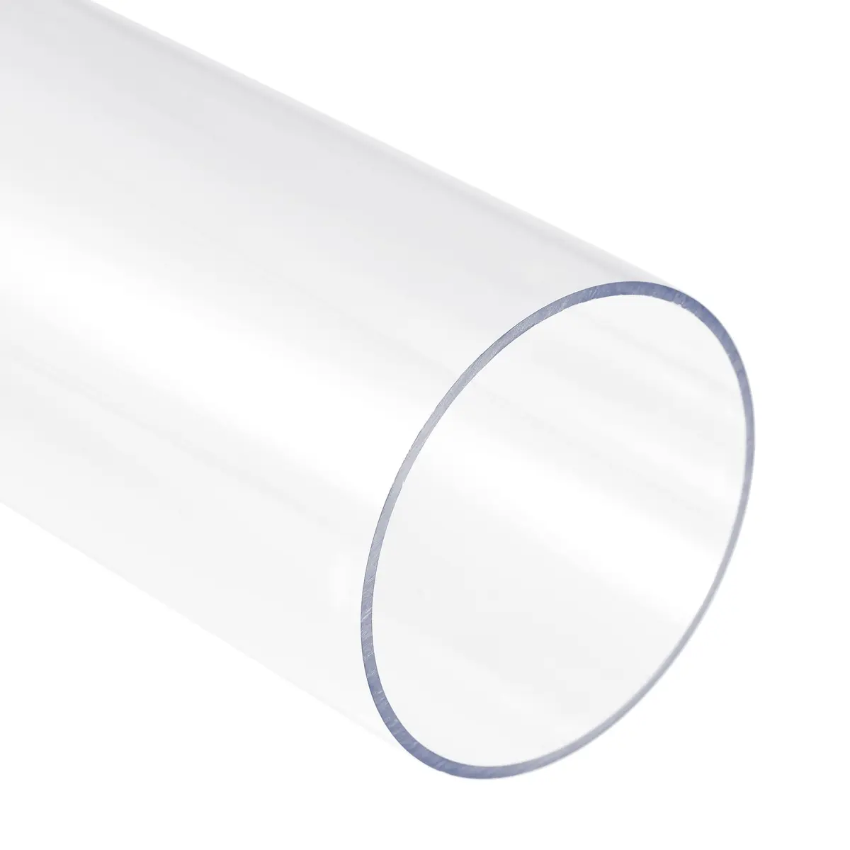 uxcell Clear Polycarbonate Rigid Round Tubing 71mm ID x 75mm OD x 305mm (1Ft) Length | Industrial Raw Material for DIY & Hardware - view 3