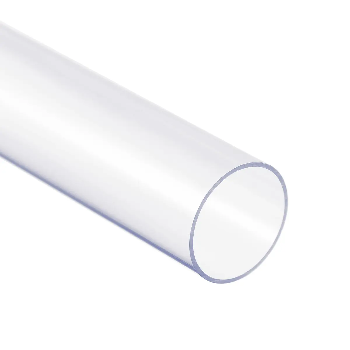 uxcell Rigid Round Clear Tubing 26mm ID x 28mm OD 1Ft | Impact-Resistant Polycarbonate Tube - view 3