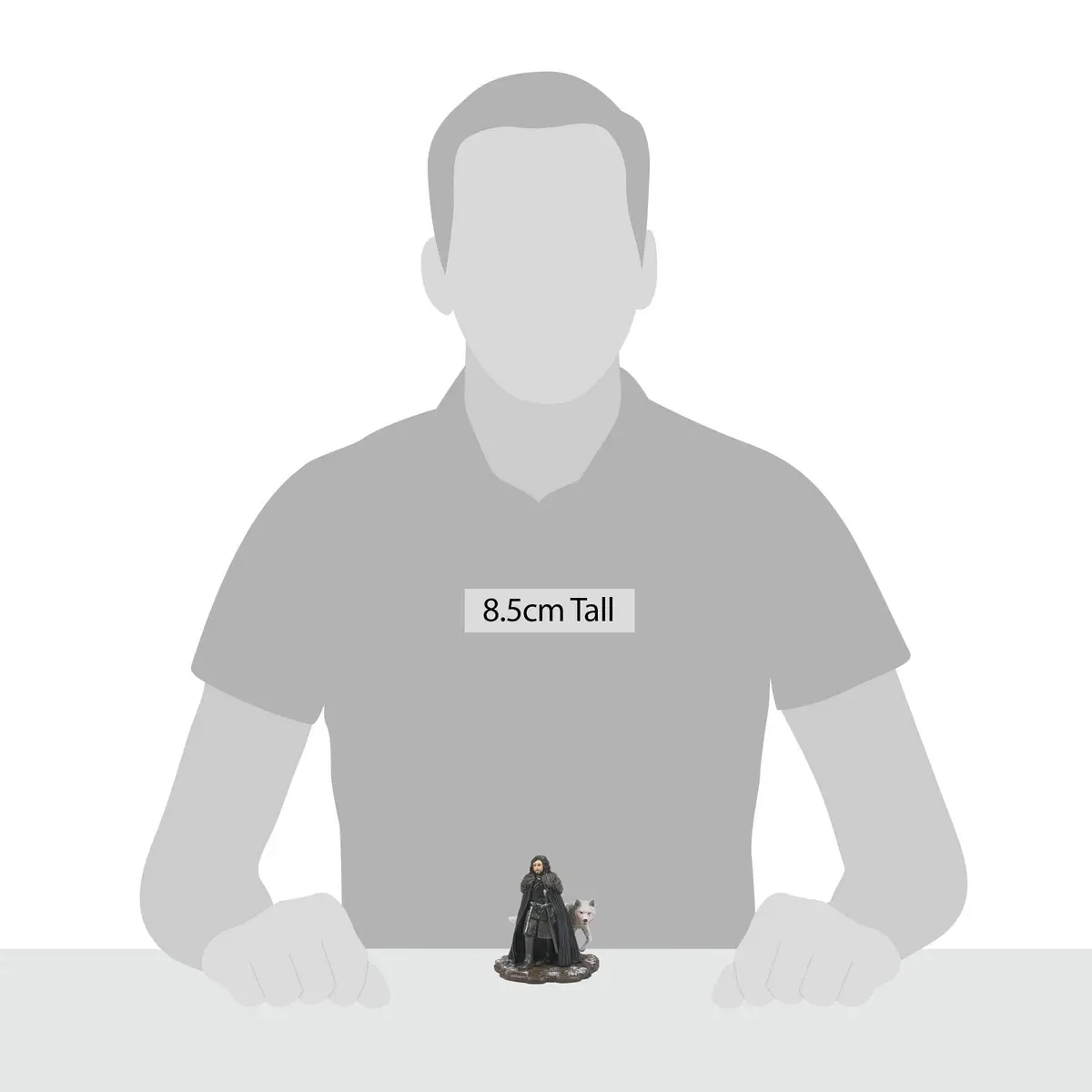 Department 56 Jon Snow Figurine 3.27 Inch | Game of Thrones Village Accessory - view 5