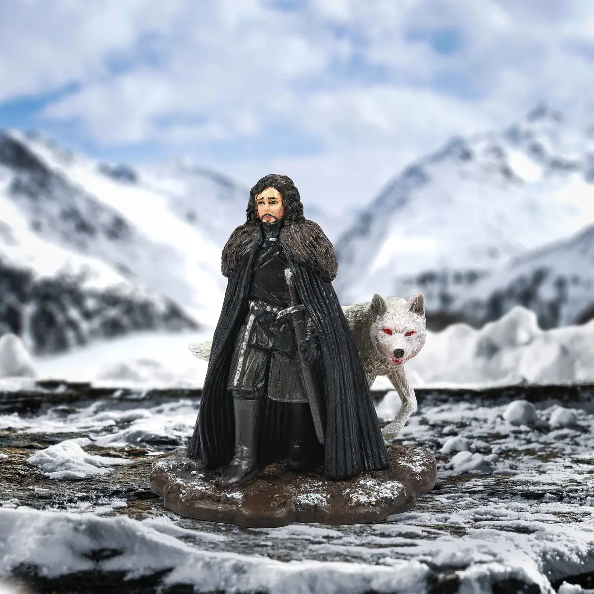 Department 56 Jon Snow Figurine 3.27 Inch | Game of Thrones Village Accessory - view 2