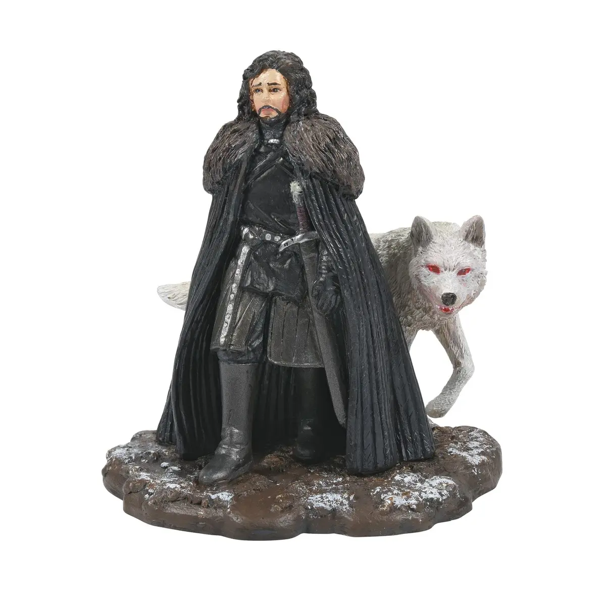 Department 56 Jon Snow Figurine 3.27 Inch | Game of Thrones Village Accessory - view 3