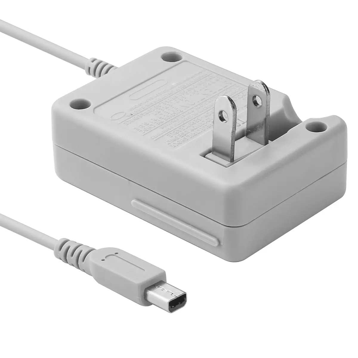 Trenro 3DS Charger Compatible with Nintendo 3DS/ DSi/XL/2DS/ New 3DS | Foldable, Portable, Safe - main product image