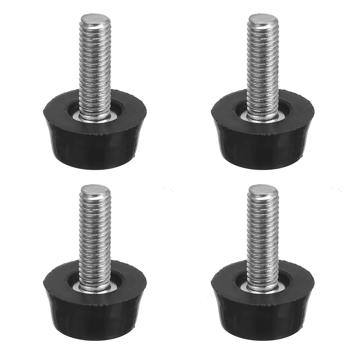 MILDWOO Furniture Levelers M6 Thread Adjustable Screw in 20 Pcs | Floor-Friendly Non-Skid Design - view 7