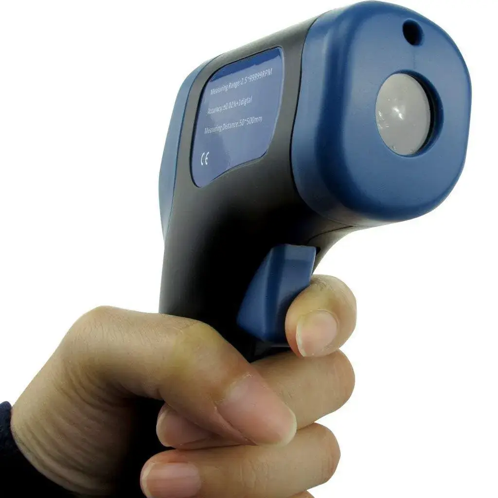 Thsinde Handheld Digital Laser Tachometer Non-Contact RPM Meter 99999RPM | Accurate Speed Measurement - view 5