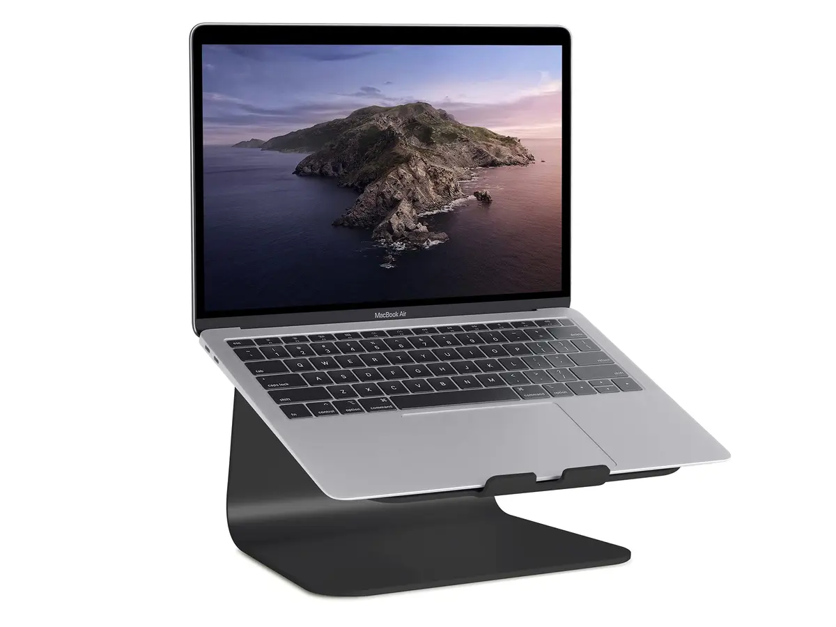 Rain Design mStand Laptop Stand (Black, mStand) | Elevates Laptop Screen 5.9 Inches for Better Posture - view 2
