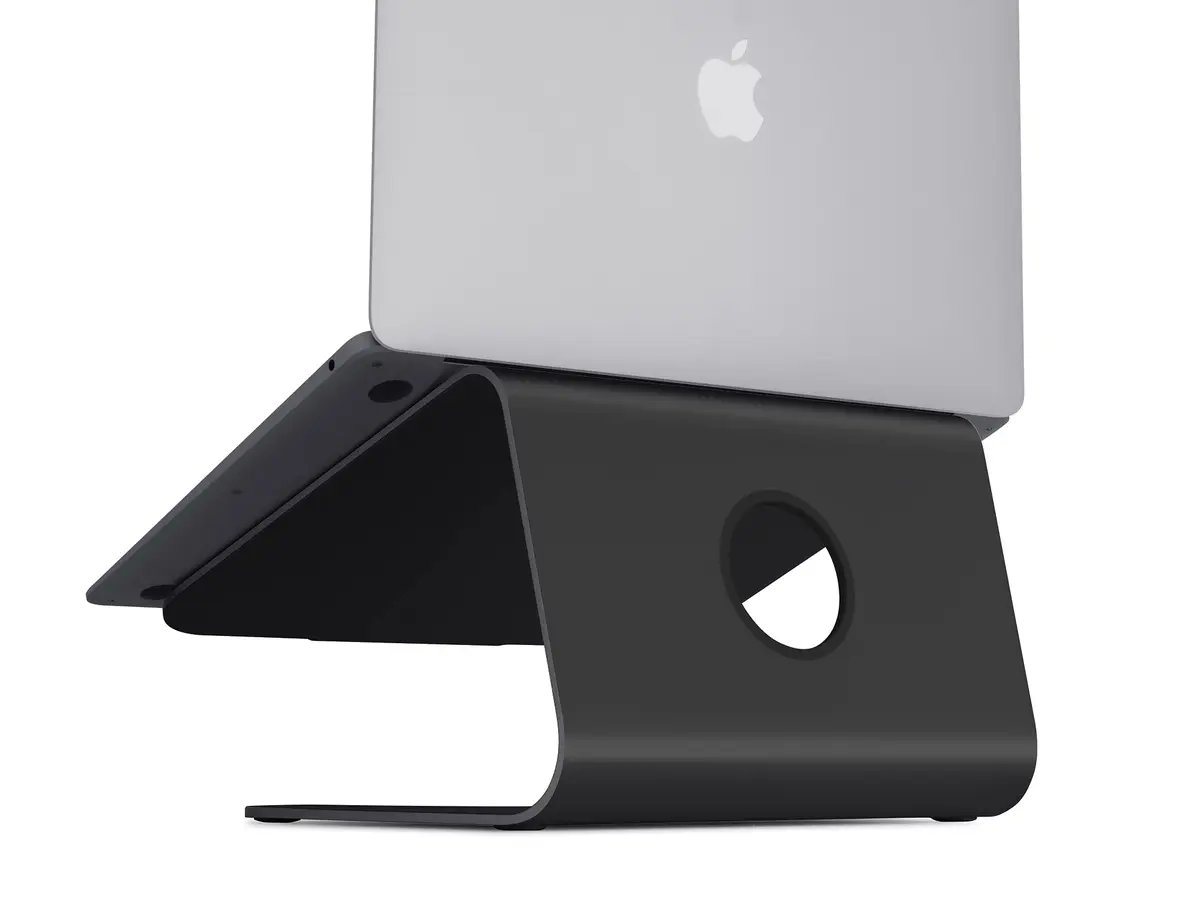 Rain Design mStand Laptop Stand (Black, mStand) | Elevates Laptop Screen 5.9 Inches for Better Posture - view 3