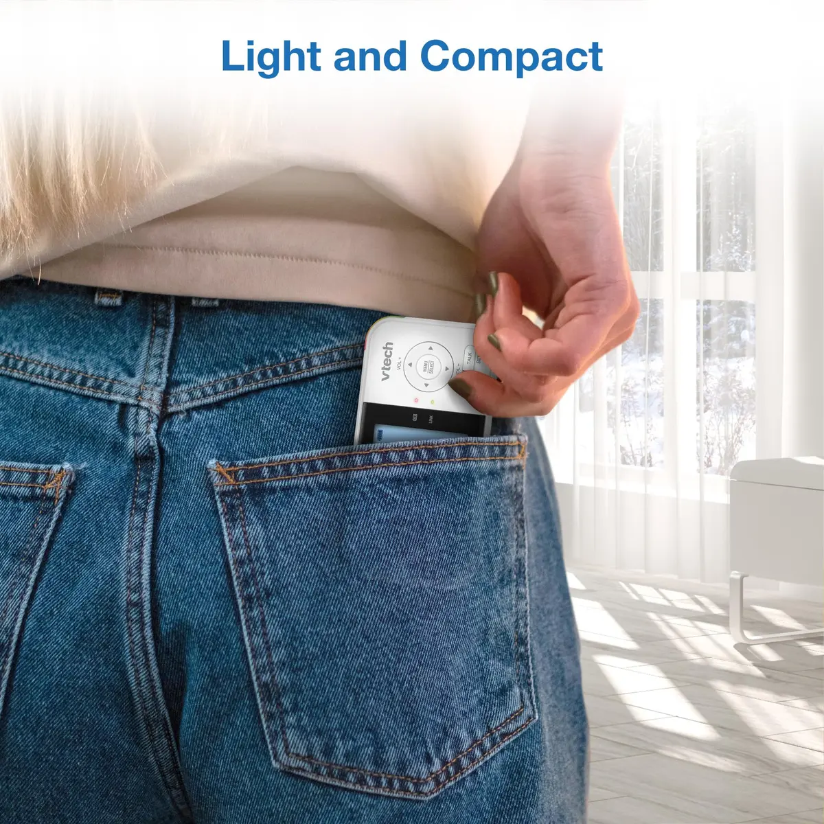 VTech VM819-2 Baby Monitor with 2 Cameras – 19-Hour Battery, 1000ft Range | Secure FHSS Connection - view 6