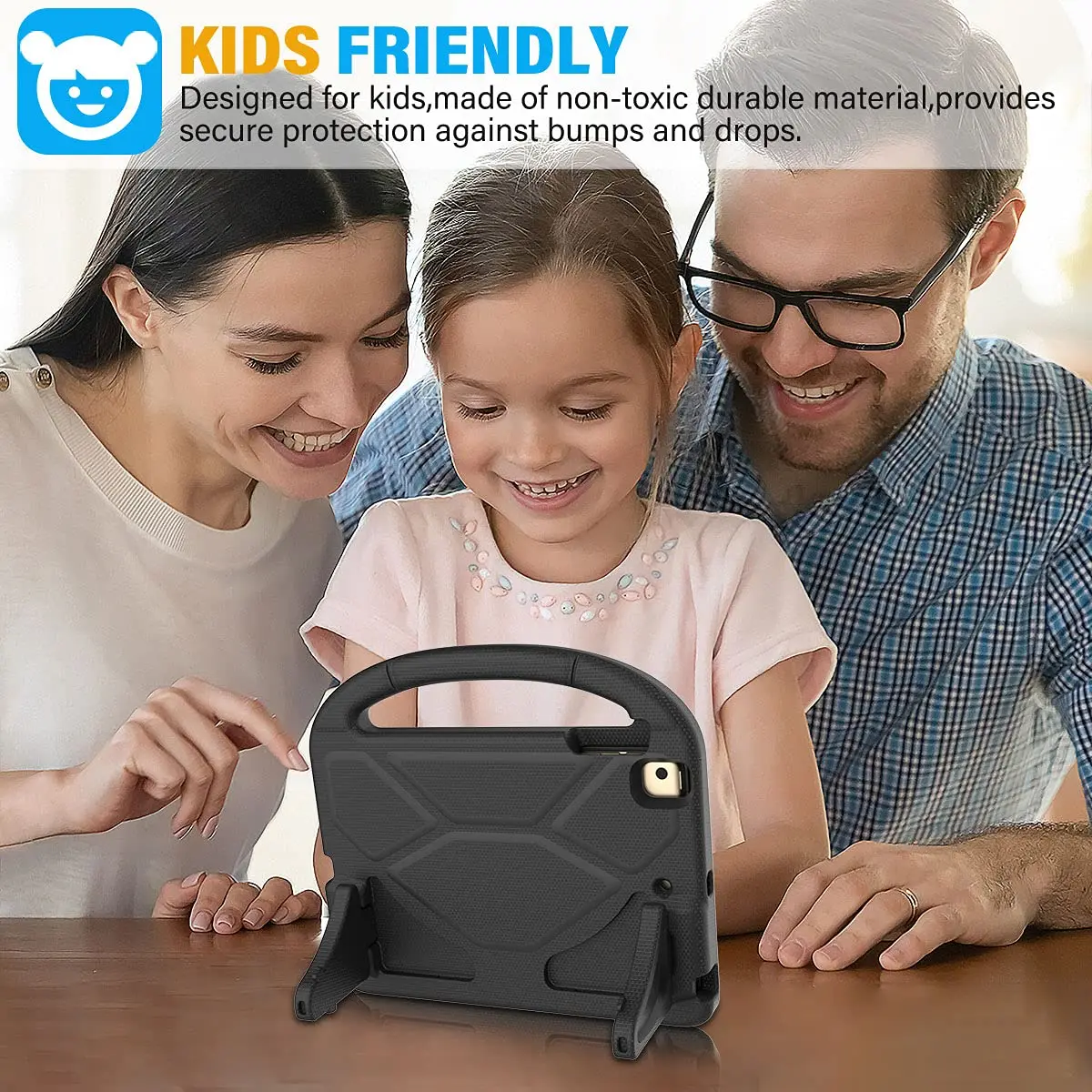 Suplik Kids Case for iPad Mini 4/5 (7.9-inch) | Shockproof, Kid-Safe, Screen Protector - view 6