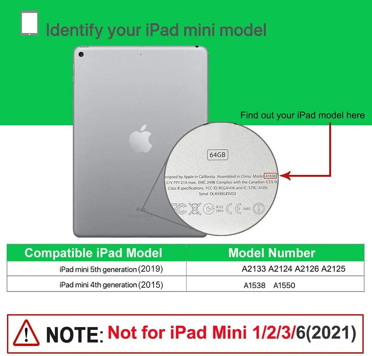 Suplik Kids Case for iPad Mini 5th Generation, iPad Mini 4/5 (7.9-inch) | Shockproof & Kid-Friendly - view 2