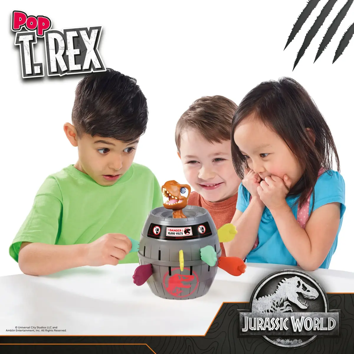 TOMY Pop Up T-Rex Board Game - Dinosaur Action Game - 24 Bones | Ages 4+ Years - view 5