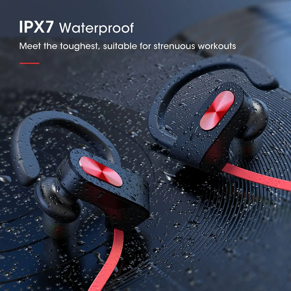 Redzoo Flame Wireless Bluetooth 5.0 Earbuds | 16 Hours Playtime, IPX7 Waterproof, CVC6.0 Mic - view 4