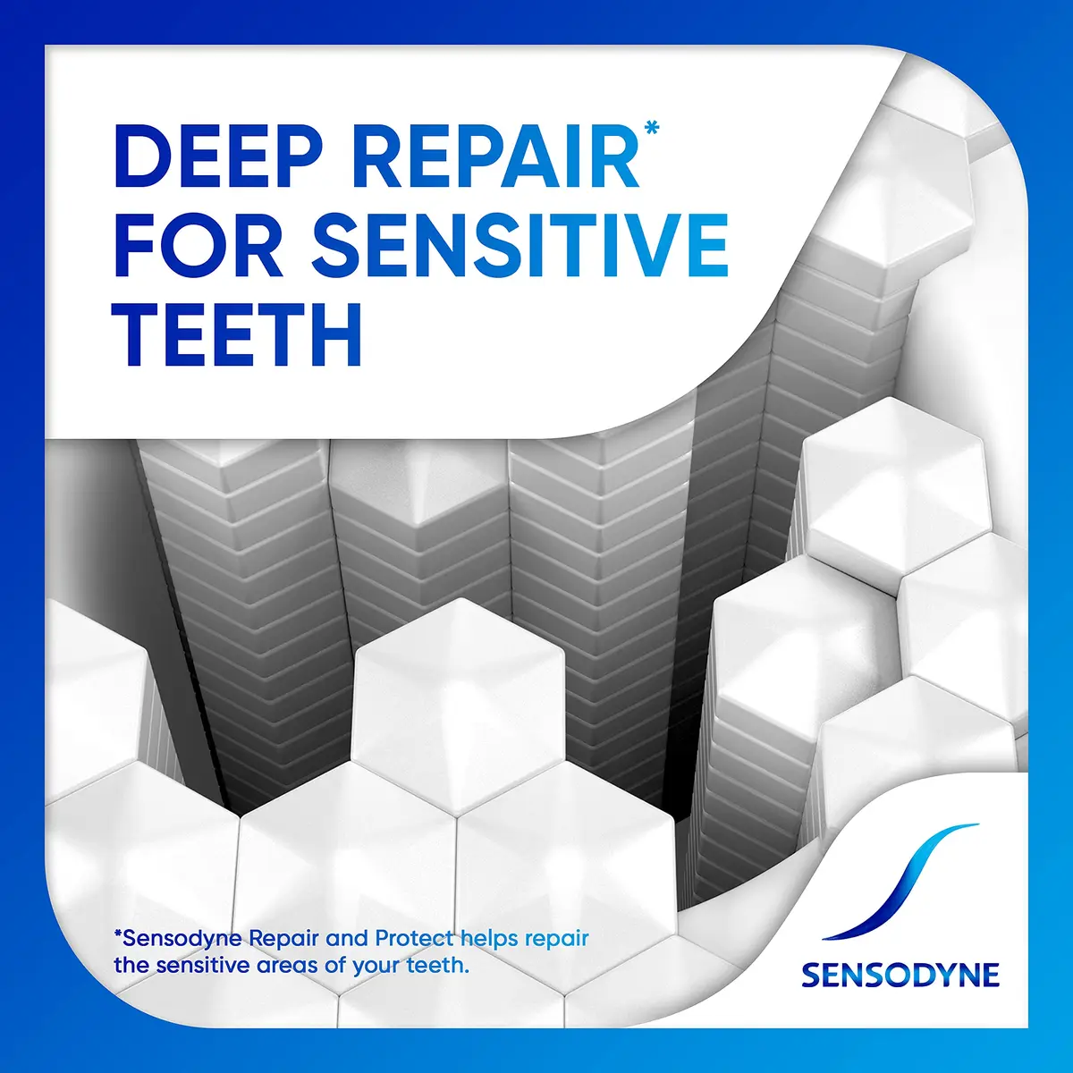Sensodyne Repair and Protect Whitening Toothpaste 13.6 oz (480g) | Clinically Proven Sensitivity Relief - view 5