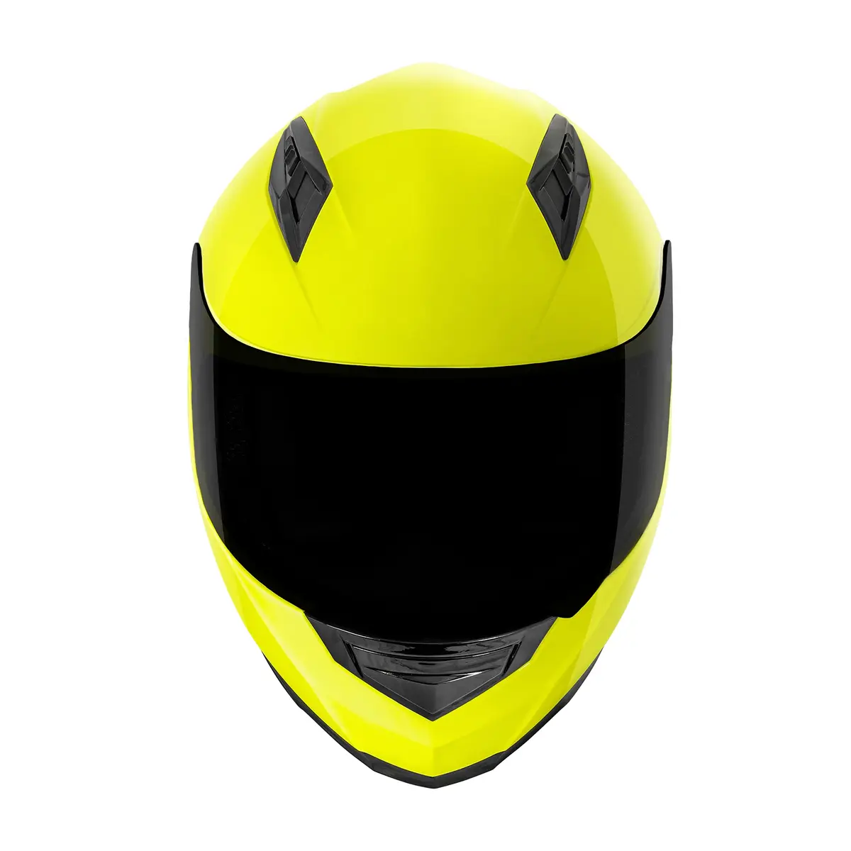 VCAN VX Full Face Motorcycle Helmet Yellow Large | Lightweight DOT & ECE Approved - view 3
