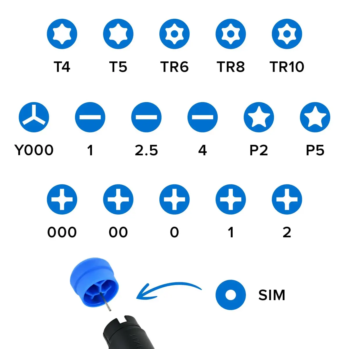 iFixit Essential Electronics Toolkit - PC, Laptop, Phone Repair Kit | 16 Precision Bits & Opening Tools - view 4
