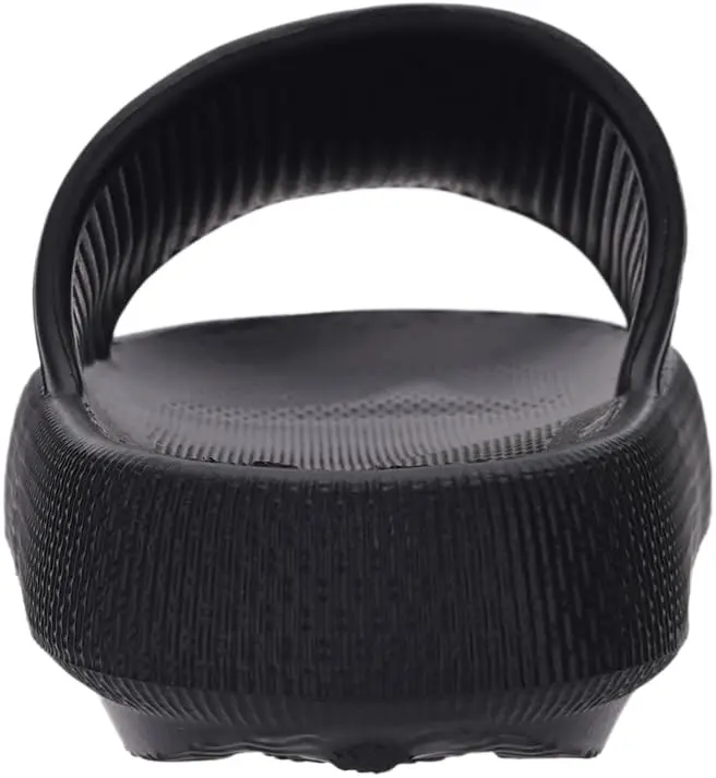 Joomra Black Pillow Slippers for Women & Men | 25.4cm (10"-11.5" W / 9"-10" M) - view 6