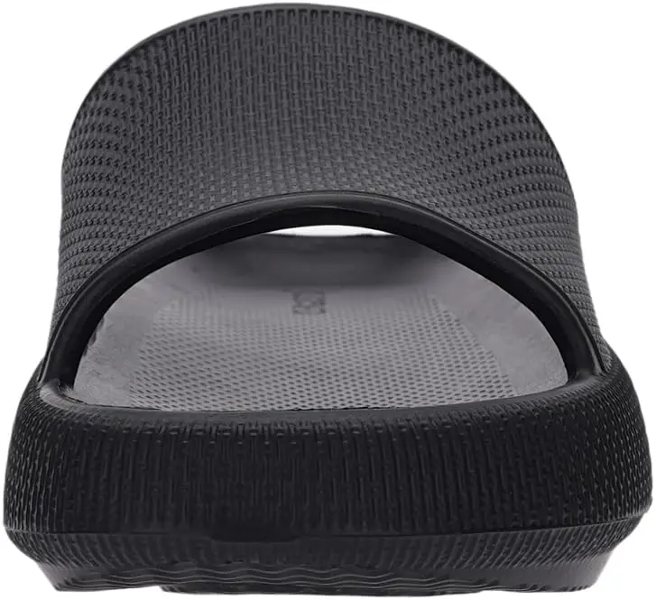 Joomra Black Pillow Slippers for Women & Men | 25.4cm (10"-11.5" W / 9"-10" M) - view 8