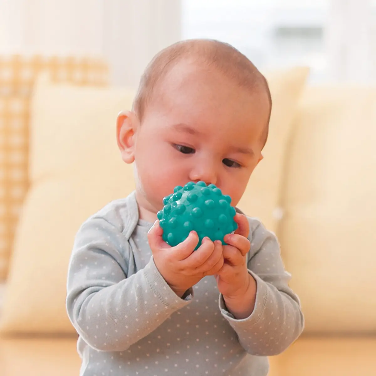 Infantino Textured Multi Ball Set 10-Piece | BPA-Free Sensory Toy for Babies 6+ Months - view 4
