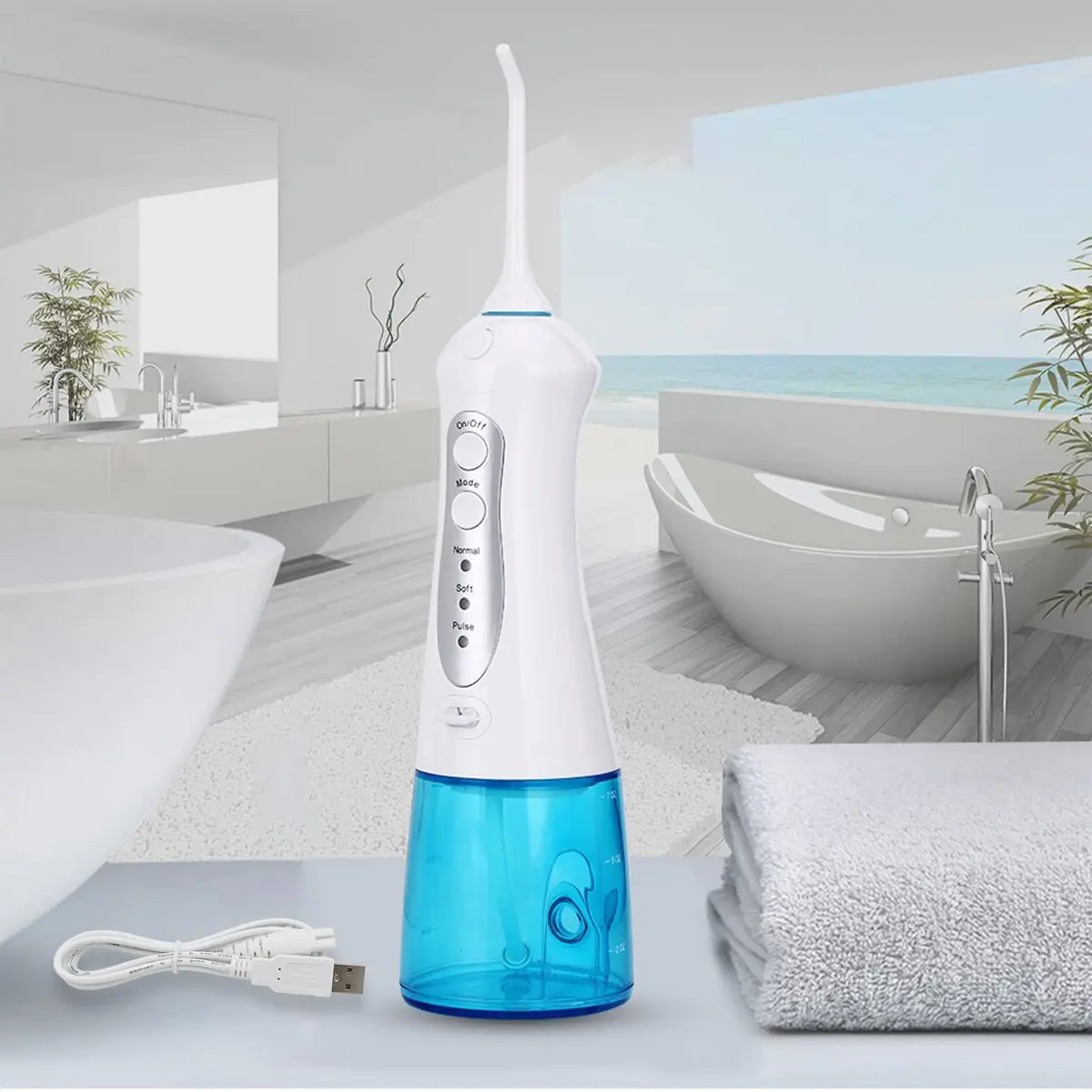 PDEEY USB to 2 Prong Figure-8 Charging Cable 2-Pack | Compatible with Multiple Water Flosser Brands - view 6