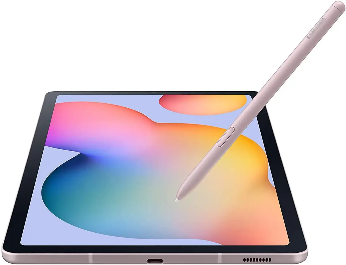 SLQ Replacement S Pen for Samsung Galaxy Tab S6 Lite (EJ-PP610) Stylus Pen with 5 Tips, Chiffon Pink - view 3
