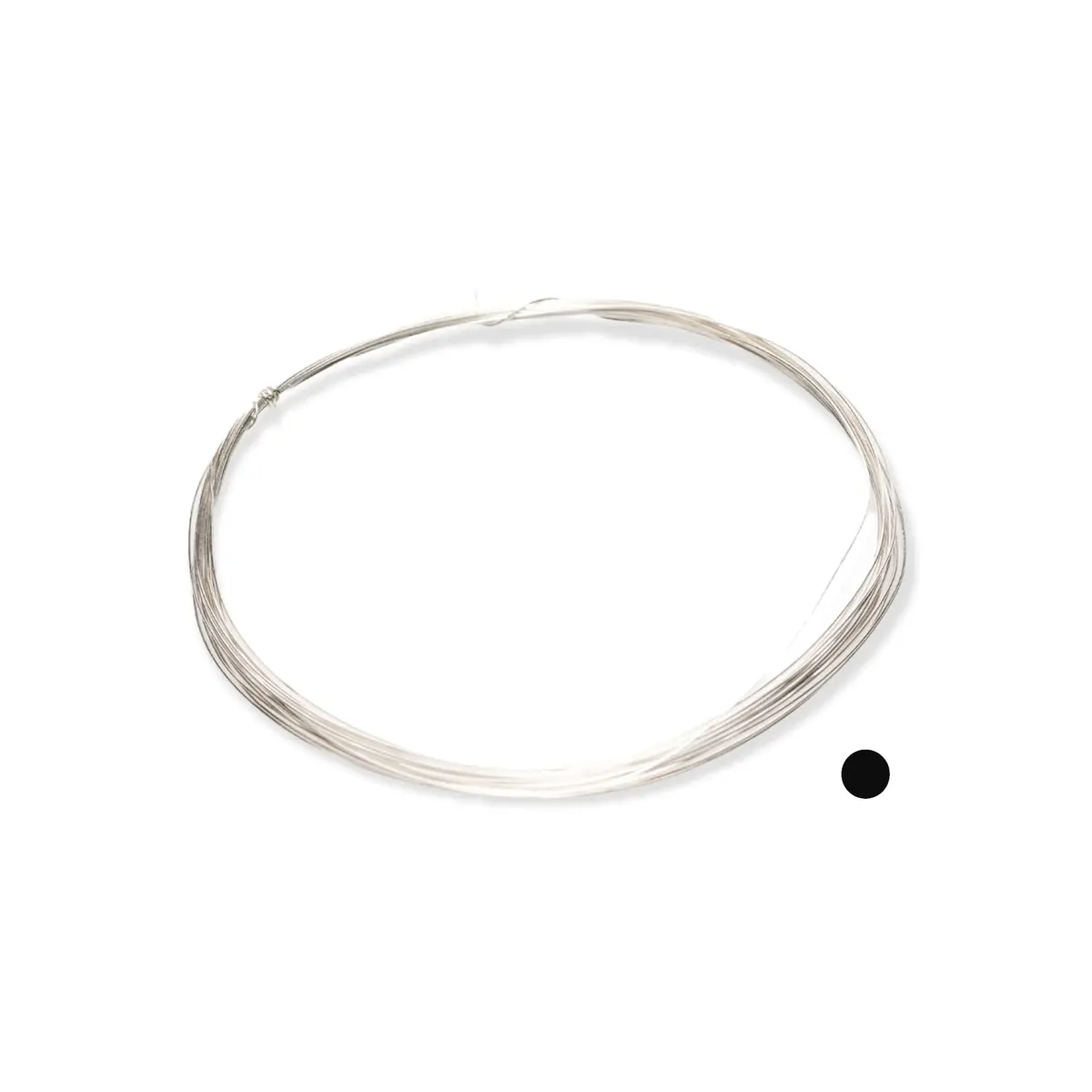 CRAFT WIRE 22 Gauge Silver Wire, 10FT | Dead Soft, Round, Authentic .999 Fine Silver - main product image