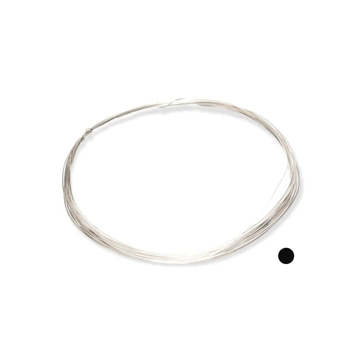 CRAFT WIRE Fine Silver Wire for Jewelry Making, 30 Gauge, Round, Dead Soft, 10FT | Authentic 999 Silver - main product image