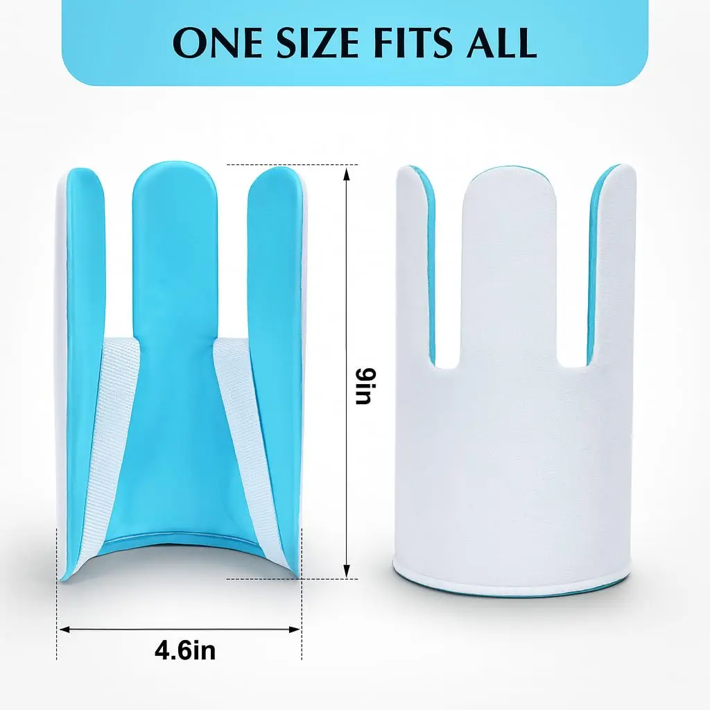 CAidRE Sock Aid with Three Finger Design for Easy On/Off - Blue | 23.5 cm (9.25 in) - view 3